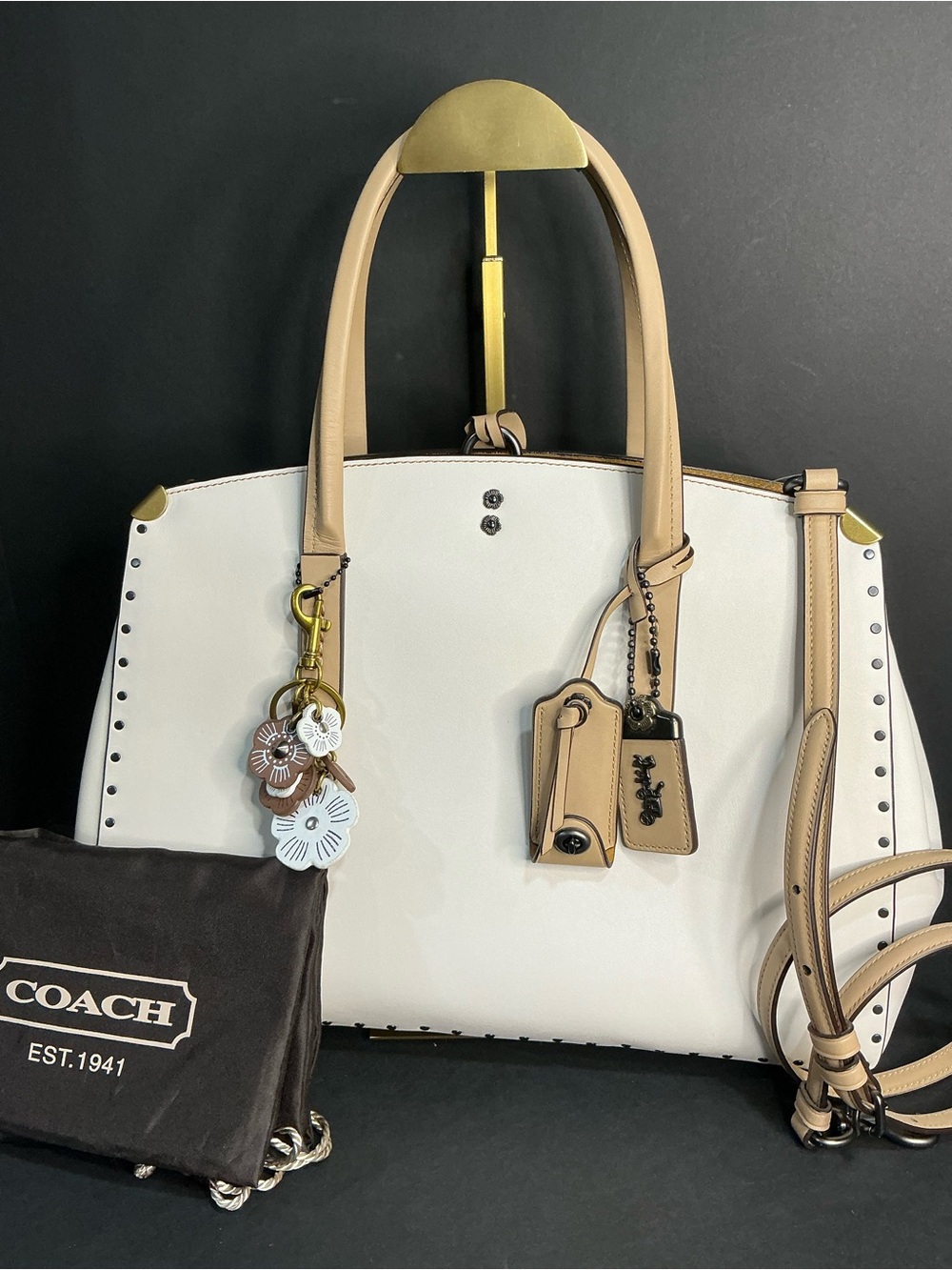 Coach 1941 Cooper Carryall with Border Rivets NWOT